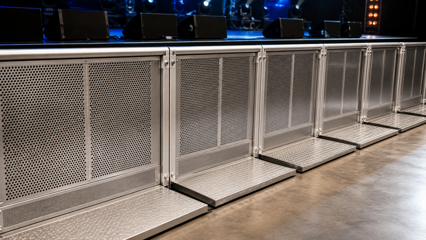 Stage Barrier Rentals